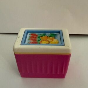 Mattel Viacom Dora The Explorer Pink Flip Top Cooler 2" X 2"